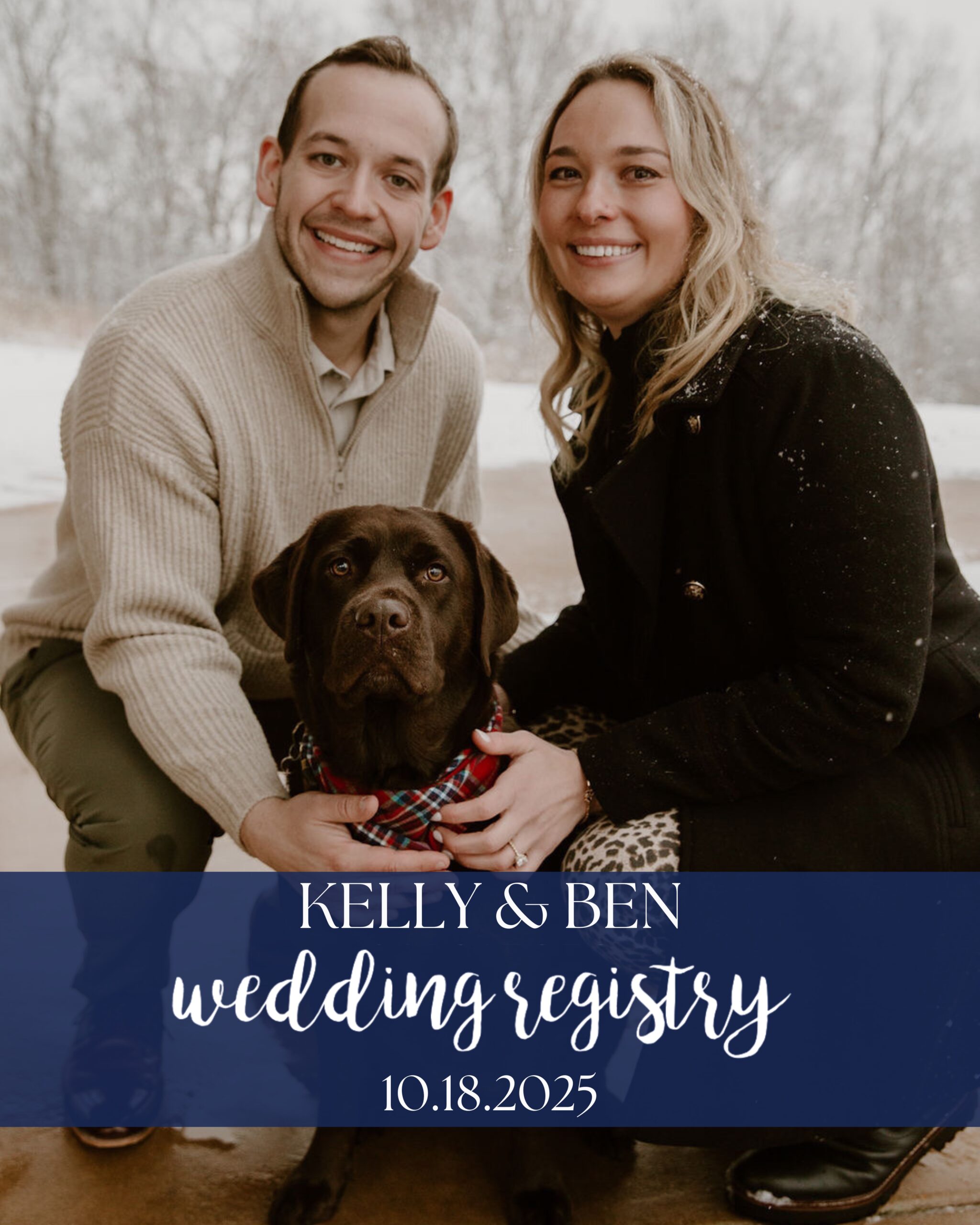 Kelly & Ben Wedding Registry